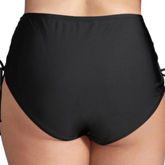 Time & Tru Mid-Rise Cinch Bikini Bottoms - Picture 3 of 8